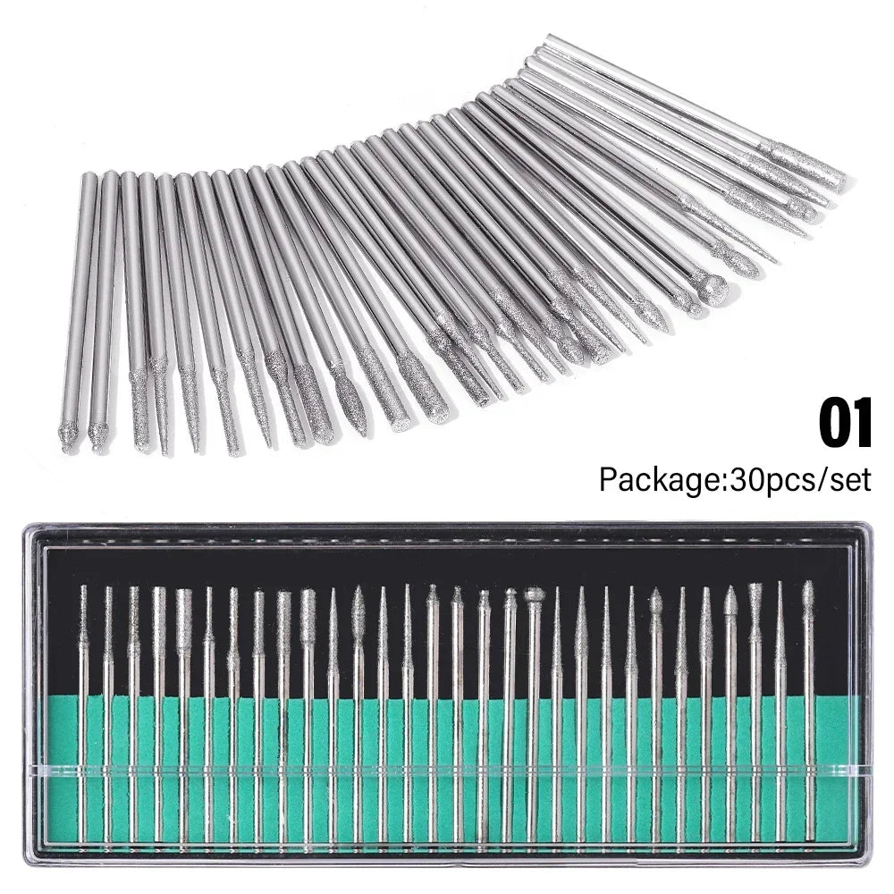 6-in-1 Professional Electric Nail Drill Kit – Nail File Pen for Filing, Polishing & Exfoliating