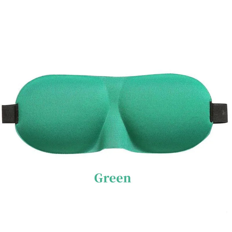 Comfortable Lightweight Eye Cover Soft 3D Contoured Sleeping Mask Breathable Eye Shade for Men and Women Night Travel Rest Aid