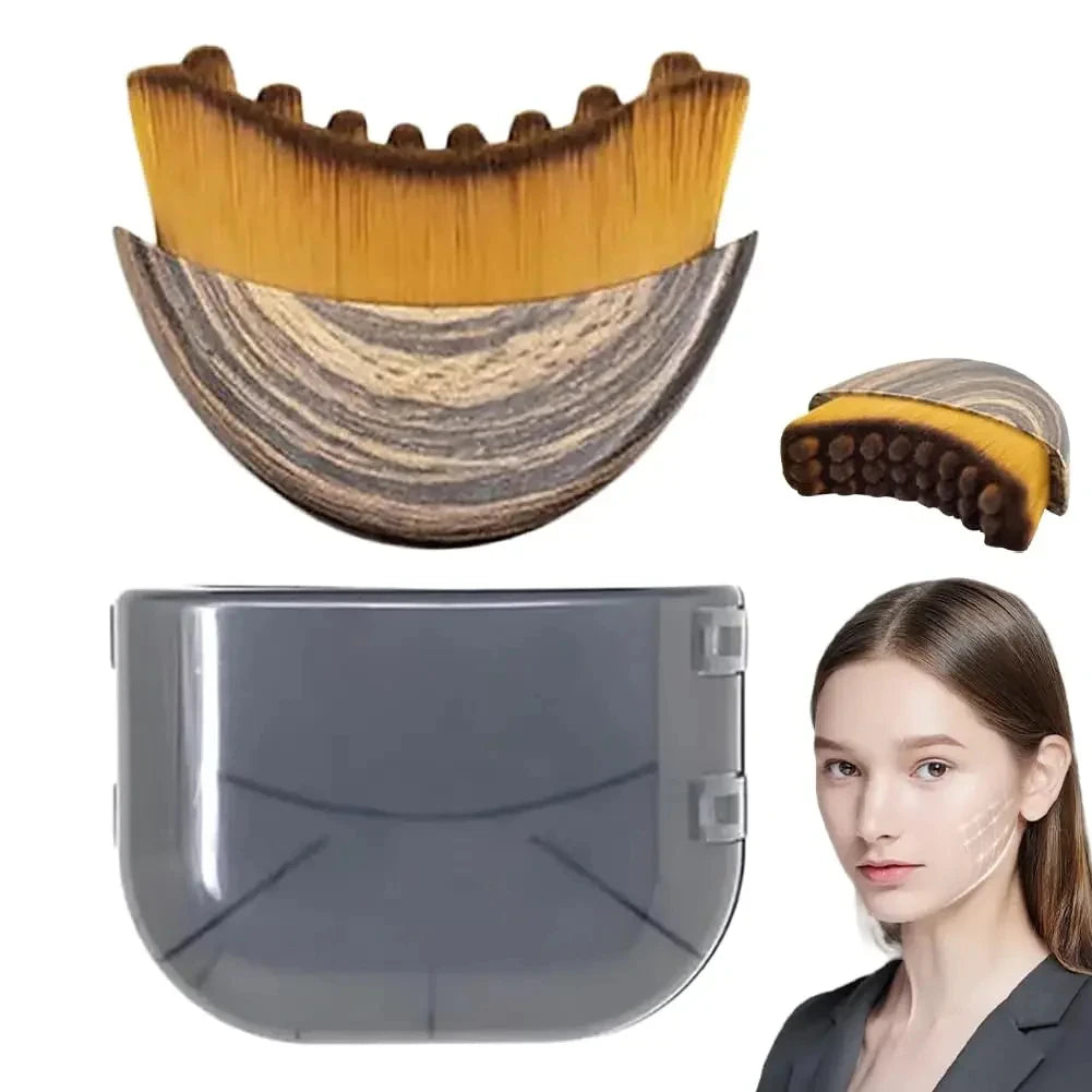 Lymphatic Contour Face Brush,Chin &Jawline Sculpting,Drainage Massager for Face,Ergonomically Designed to Fit The Skin Precisely