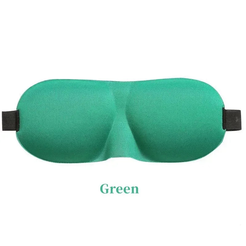 Comfortable Lightweight Eye Cover Soft 3D Contoured Sleeping Mask Breathable Eye Shade for Men and Women Night Travel Rest Aid
