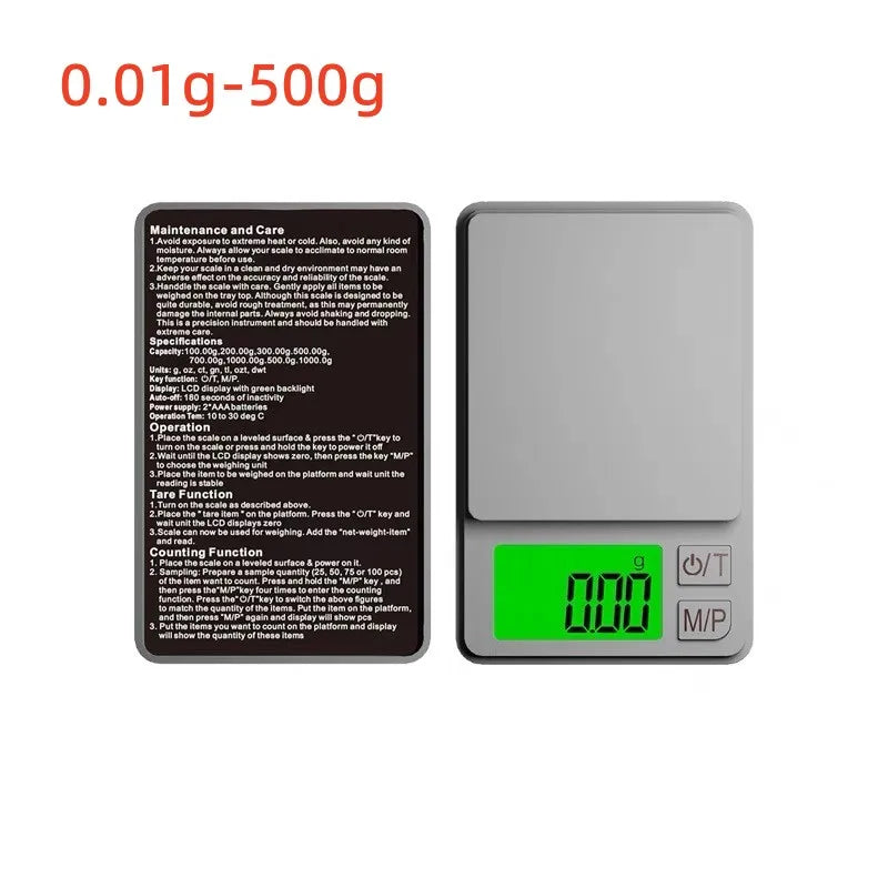 Newest Design Electronics Digital Jewelry Scale 0.01g Accuracy High Quality DigitalPocket Scale Mini Scale Tiny Scale