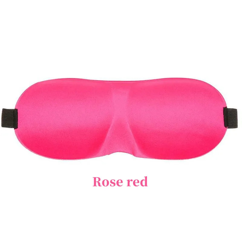 Comfortable Lightweight Eye Cover Soft 3D Contoured Sleeping Mask Breathable Eye Shade for Men and Women Night Travel Rest Aid