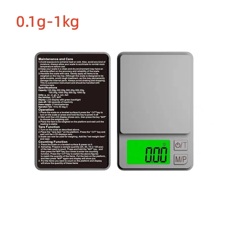 Newest Design Electronics Digital Jewelry Scale 0.01g Accuracy High Quality DigitalPocket Scale Mini Scale Tiny Scale