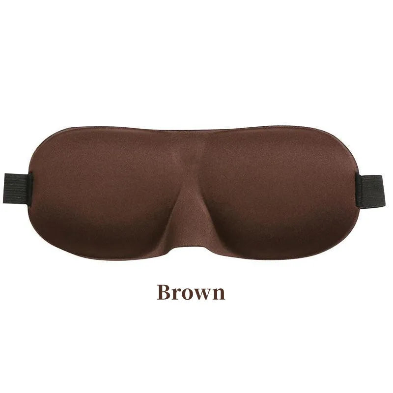Comfortable Lightweight Eye Cover Soft 3D Contoured Sleeping Mask Breathable Eye Shade for Men and Women Night Travel Rest Aid